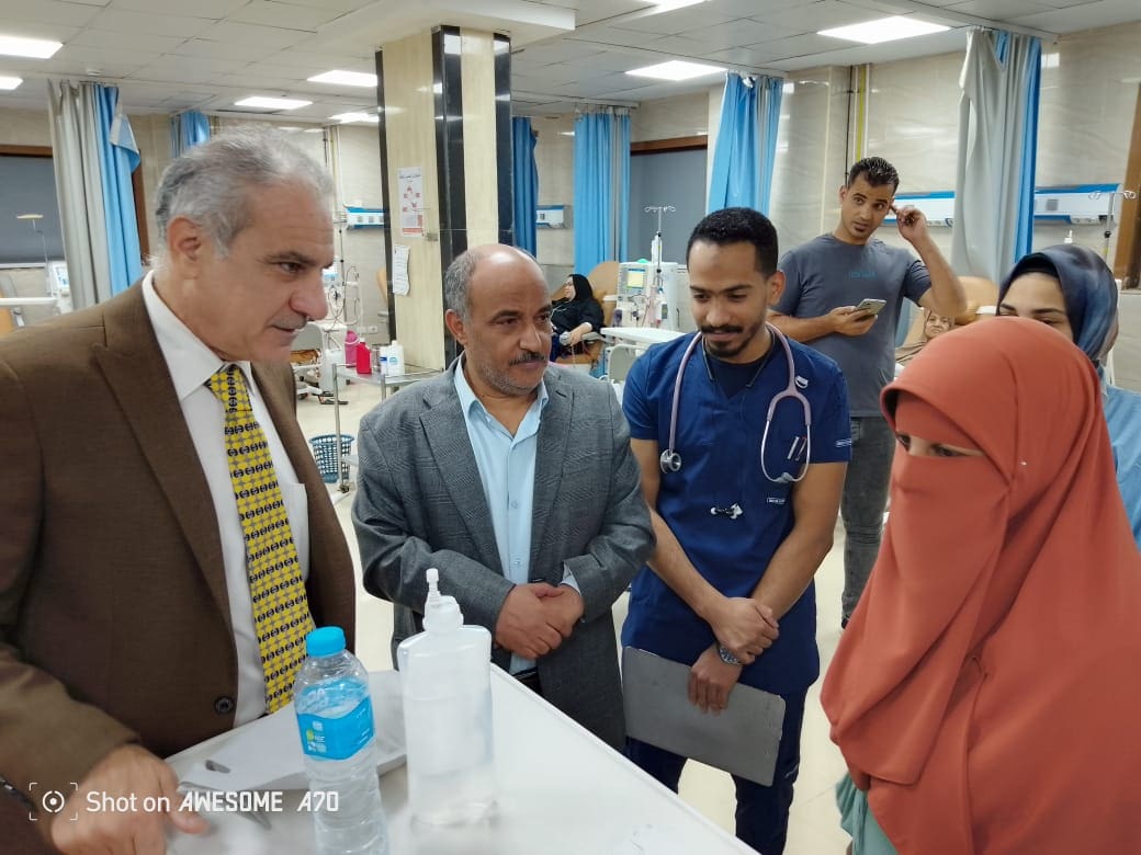رئيس جامعة أسوان يتفقد مستشفيات الجامعة ويؤكد دعم تطويرها ضمن منظومة التأمين الصحي الشامل