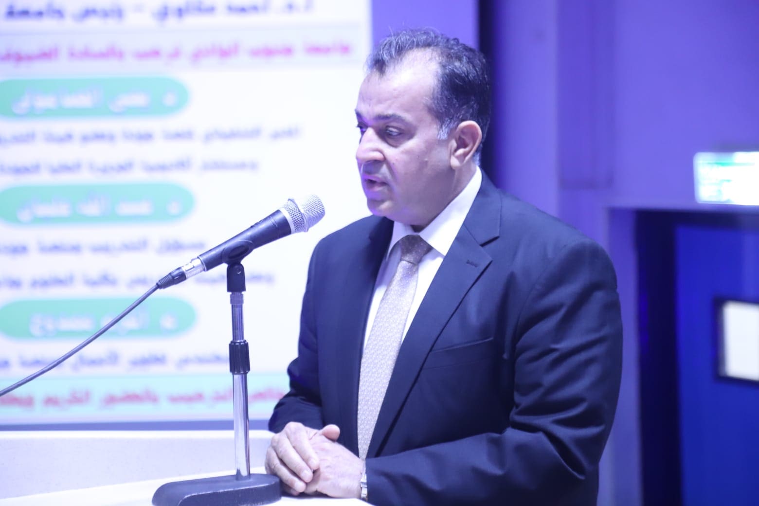 جامعة جنوب الوادي تطلق منصات الجودة الإلكترونية لدعم الاعتماد المؤسسي وتعزيز التنافسية 1 رئيس جامعة جنوب الوادي