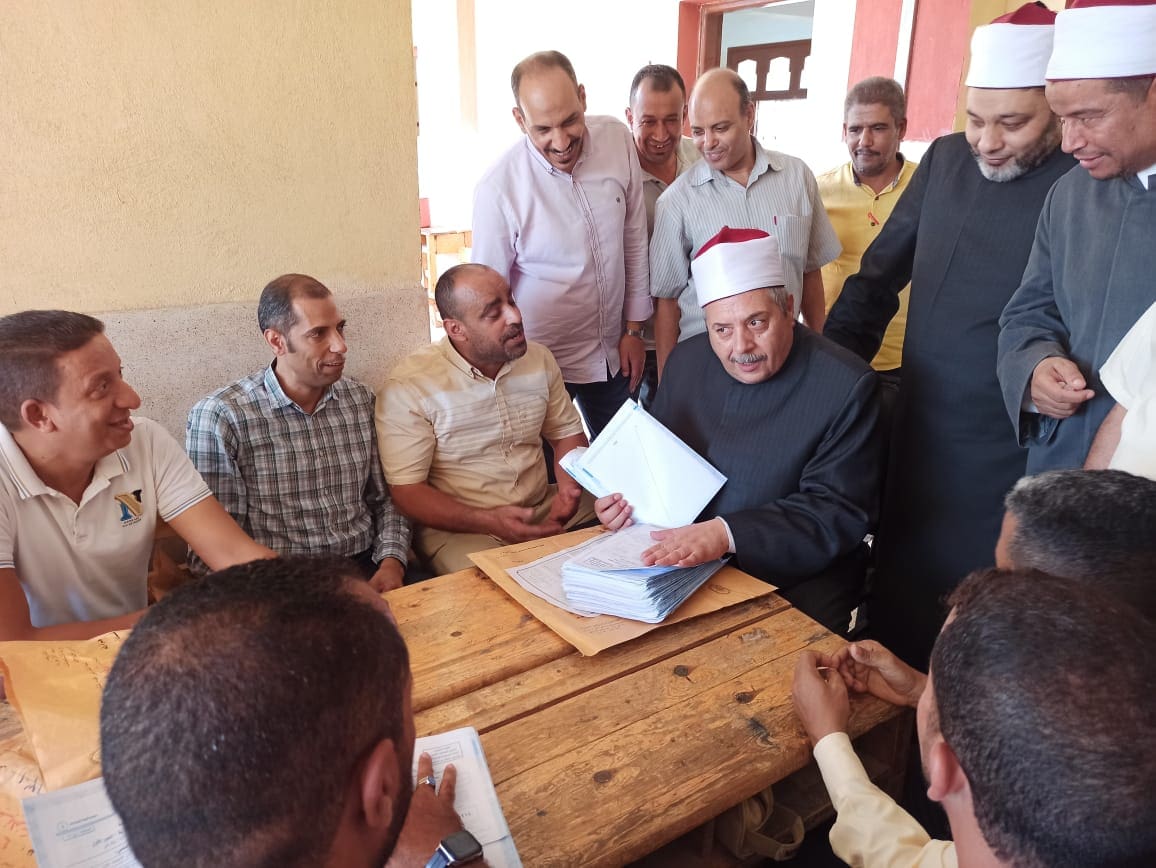 IMG 20250714 WA0055 موعد رئيس قطاع المعاهد الأزهرية يتفقد مركز تصحيح الثانوية الأزهرية.. ويؤكد لا تهاون مع المقصرين موقع في الجامعة