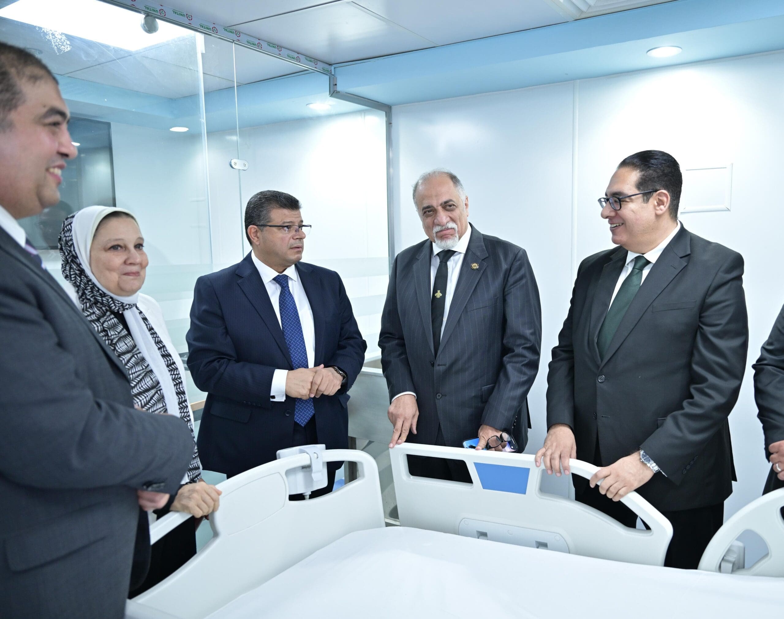 تسليم وحدة الغسيل البرتوني لمستشفى أبو الريش للأطفال 