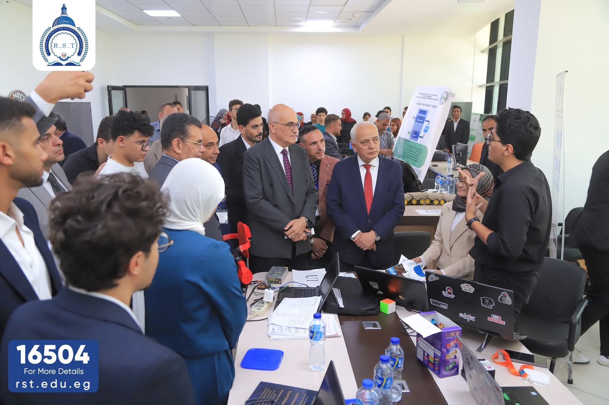 جامعة الريادة تستضيف طلاب مدارس STEM والجامعات في المسابقة العلمية الدولية 