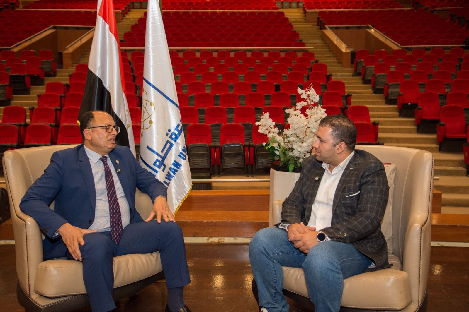 رئيس جامعة حلوان: نستعد لاستقبال 50 ألف طالب ونعمل على نقل التخصصات للعاصمة الإدارية| حوار 1 IMG 20250716 WA0000 حلوان رئيس جامعة حلوان: نستعد لاستقبال 50 ألف طالب ونعمل على نقل التخصصات للعاصمة الإدارية| حوار موقع في الجامعة
