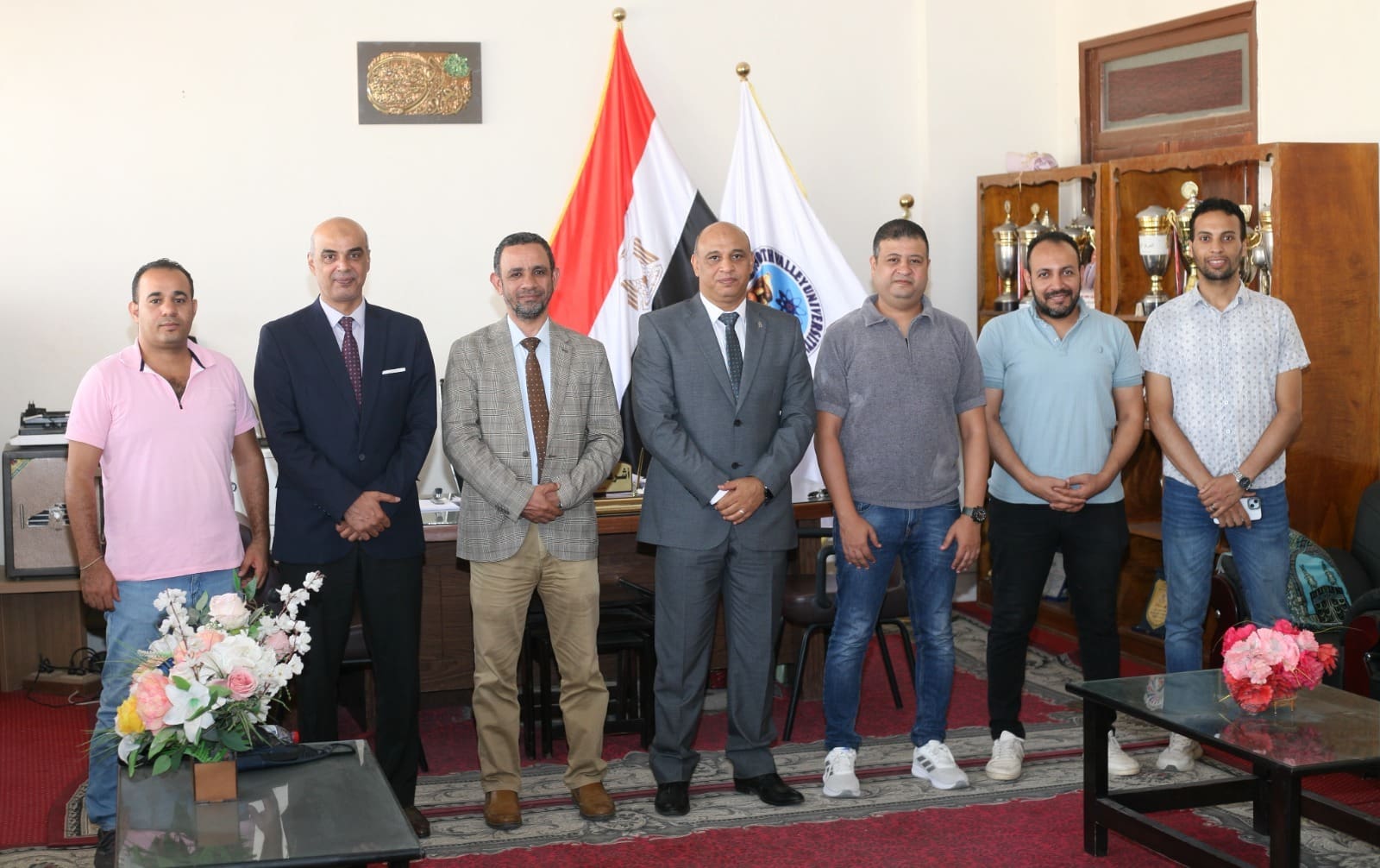 لجنة الأعلى للجامعات تشيد بانضباط اختبارات القدرات في "علوم الرياضة" جنوب الوادي 1 IMG 20250730 WA0028 لجنة لجنة الأعلى للجامعات تشيد بانضباط اختبارات القدرات في "علوم الرياضة" جنوب الوادي موقع في الجامعة