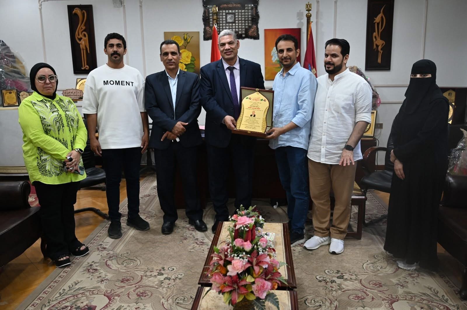 IMG 4775 الفيوم توجيه من نائب رئيس جامعة الفيوم لشئون الدراسات العليا بشأن الطلاب الوافدين موقع في الجامعة