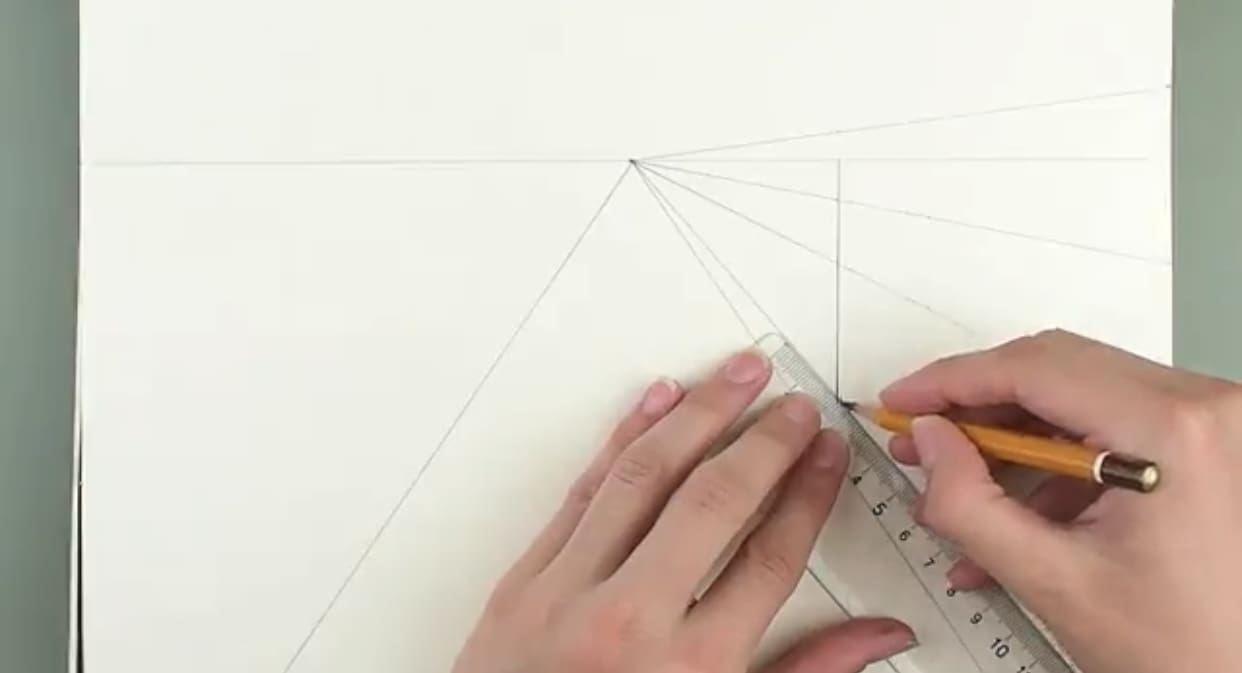 IMG 5288 اختبار قدرات فنون جميلة لطلاب الثانوية العامة .. ازاي ترسم المنظار المعماري ببساطة في اختبار قدرات فنون جميلة "عمارة" 2025 موقع في الجامعة