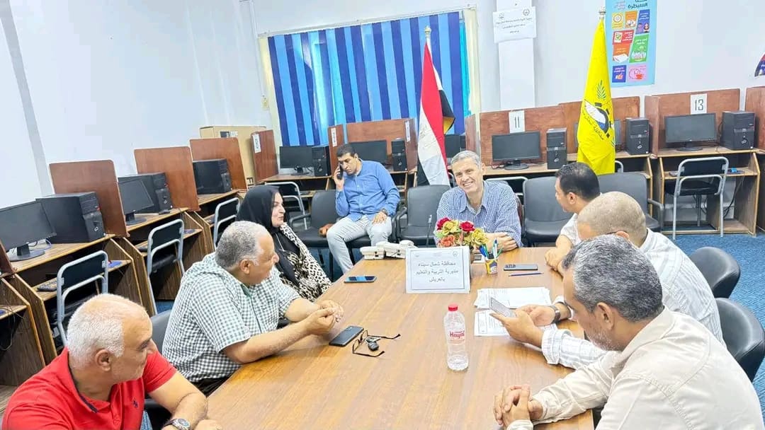 "رضوان" يتابع انتظام امتحانات الدور الثاني للإعدادية بشمال سيناء وسط أجواء هادئة وانضباط تام 1 1754300538241 انتظام "رضوان" يتابع انتظام امتحانات الدور الثاني للإعدادية بشمال سيناء وسط أجواء هادئة وانضباط تام موقع في الجامعة