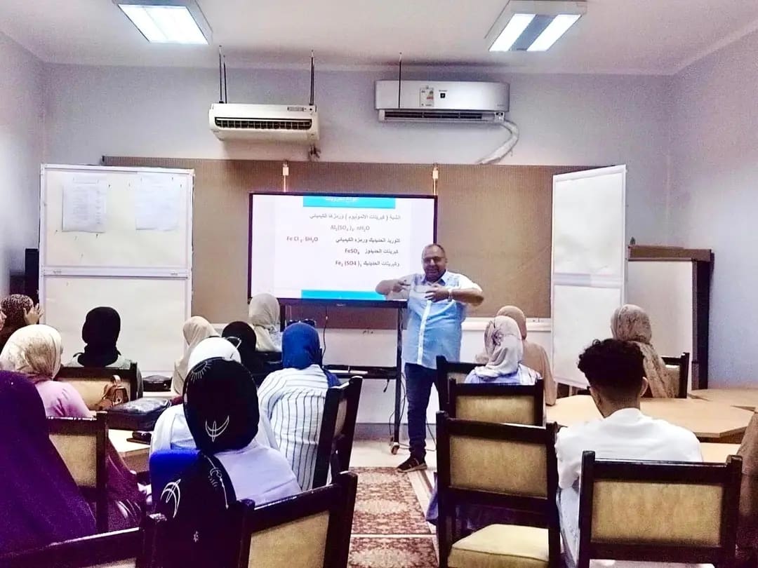 1755344631848 معلم مياه الفيوم تدرب طلاب كلية العلوم على تقنيات المستقبل في معالجة خدمة الشرب والصرف الصحي موقع في الجامعة