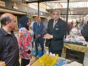 مدير تعليم القليوبية يتابع الاستعدادات النهائية لافتتاح معرض المدرسة المنتجة 7 1756148254465 تعليم القليوبية مدير تعليم القليوبية يتابع الاستعدادات النهائية لافتتاح معرض المدرسة المنتجة موقع في الجامعة