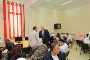 رئيس جامعة كفر الشيخ يتفقد معامل تسجيل رغبات الثانوية العامة بكلية التربية النوعية 2 FB IMG 1754560119556 كفر رئيس جامعة كفر الشيخ يتفقد معامل تسجيل رغبات الثانوية العامة بكلية التربية النوعية موقع في الجامعة