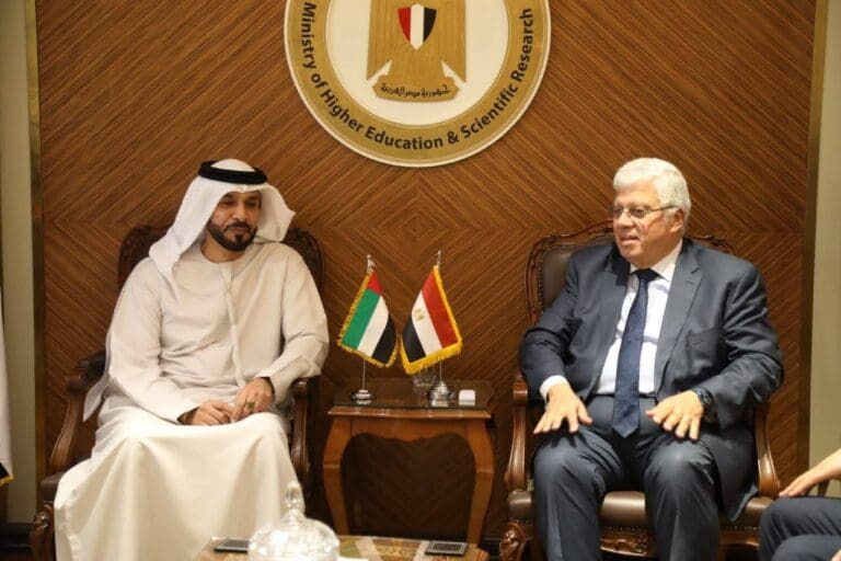 التعليم العالي تكشف أخر استعدادات فرع جامعة الإسكندرية بأبوظبي 4 FB IMG 1755422853663 المشاط التعليم العالي تكشف أخر استعدادات فرع جامعة الإسكندرية بأبوظبي موقع في الجامعة