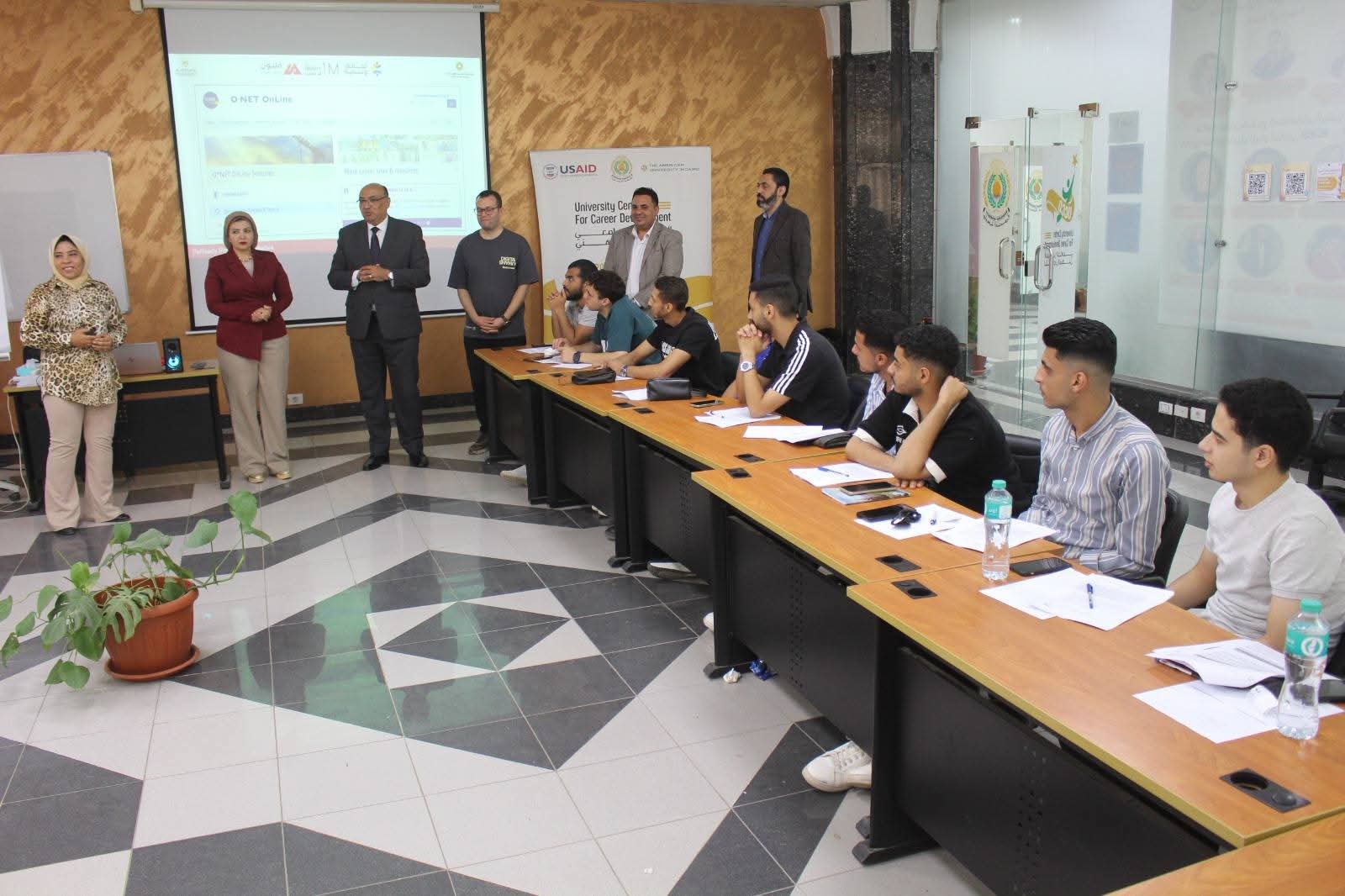 FB IMG 1755446663883 المنصورة جامعة المنصورة تُشارك في انطلاق النسخة الثانية من مبادرة "كن مستعدًا" لتأهيل الطلاب والخريجين موقع في الجامعة