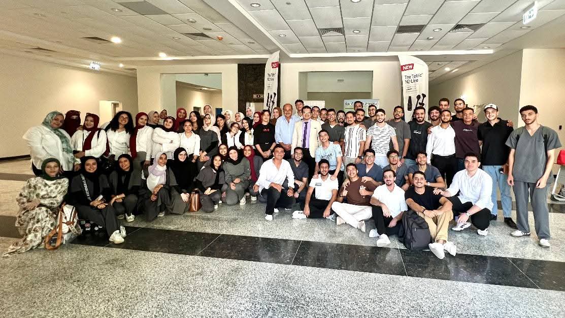 جامعة العلمين تطلق الورشة العملية الثانية لطلاب طب الأسنان بمشاركة 120 طالبًا 1 FB IMG 1755781691883 جامعة العلمين جامعة العلمين تطلق الورشة العملية الثانية لطلاب طب الأسنان بمشاركة 120 طالبًا موقع في الجامعة