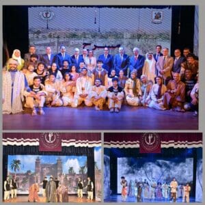 FB IMG 1756189110547 جامعة جامعة القاهرة تطلق تطوير مسرح ومدرج كلية الزراعة بدعم الشيخ سلطان القاسمي موقع في الجامعة