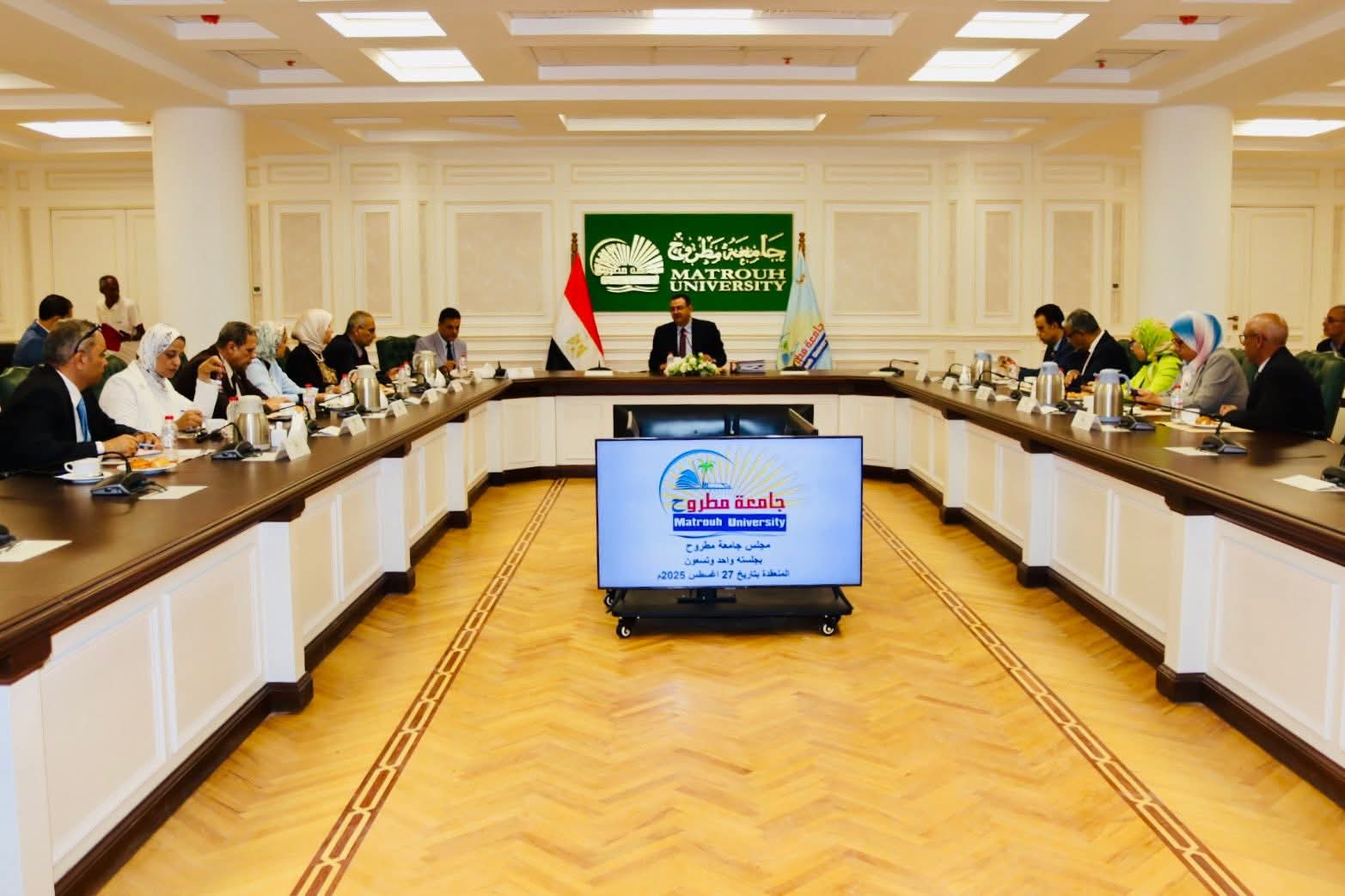 جامعة مطروح تعلن إعفاء ذوي الهمم من الرسوم الدراسية وتستعد للعام الجامعي الجديد 1 FB IMG 1756297887040 جامعة جامعة مطروح تعلن إعفاء ذوي الهمم من الرسوم الدراسية وتستعد للعام الجامعي الجديد موقع في الجامعة