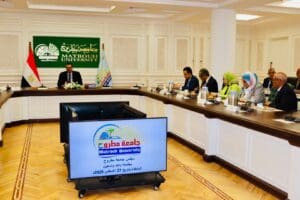 جامعة مطروح تعلن إعفاء ذوي الهمم من الرسوم الدراسية وتستعد للعام الجامعي الجديد 3 مجلس جامعة مطروح