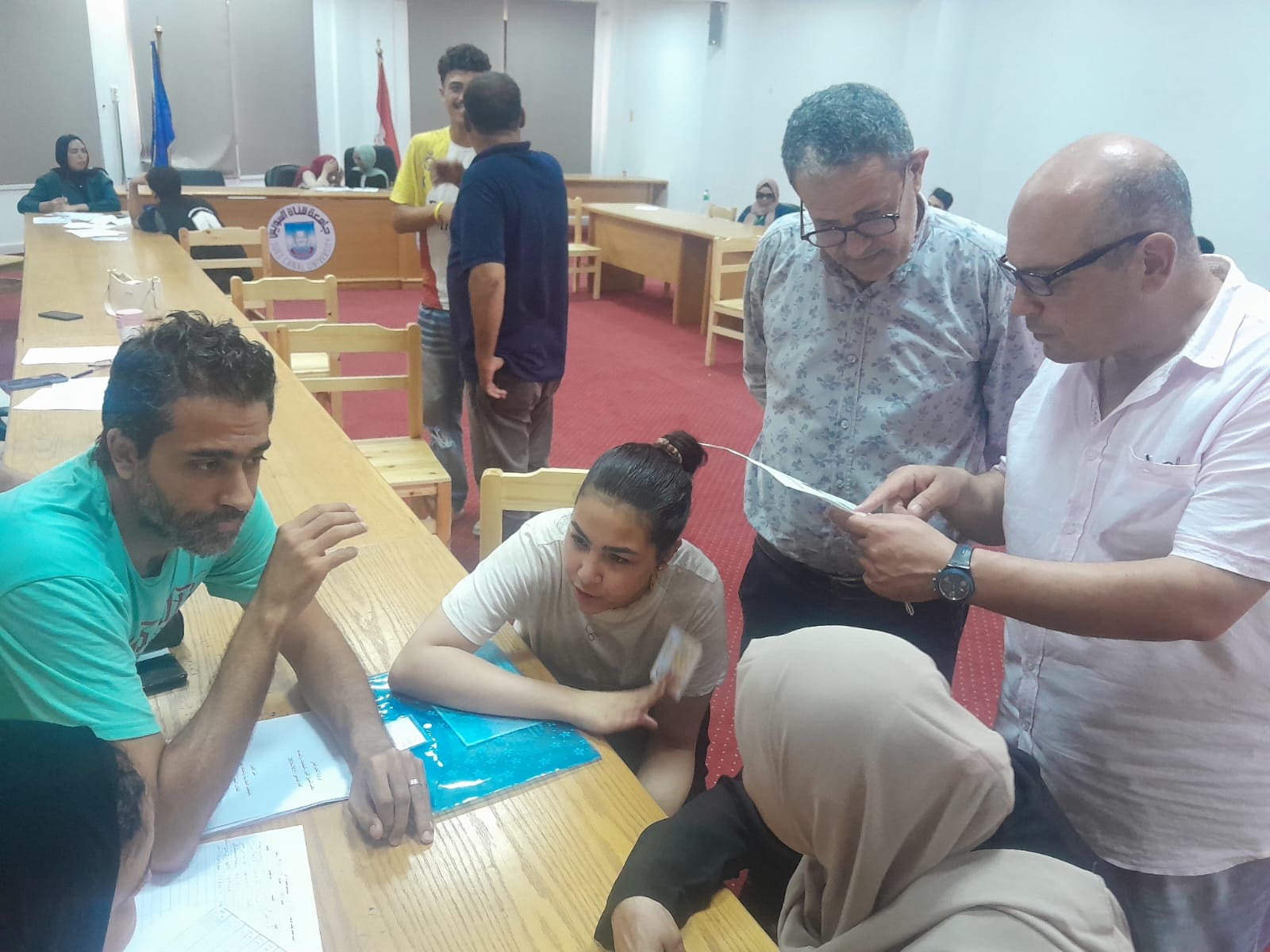 جامعة قناة السويس تواصل استقبال طلاب المرحلة الأولى بمكتب التنسيق الإلكتروني 1 IMG 20250801 WA0020 جامعة قناة السويس جامعة قناة السويس تواصل استقبال طلاب المرحلة الأولى بمكتب التنسيق الإلكتروني موقع في الجامعة