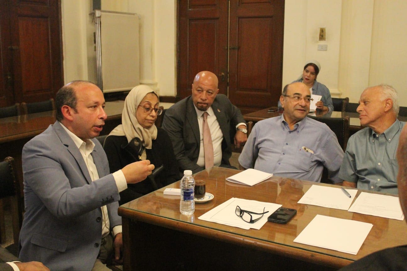 IMG 20250818 WA0005 زراعة طب قصر العيني تبحث استراتيجية زراعة الأعضاء وتضع توصيات تنفيذية شاملة موقع في الجامعة