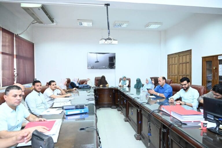 نائب رئيس جامعة الفيوم يتابع استعدادات كلية دار العلوم لملف الجودة والاعتماد 5 IMG 20250821 WA0190 امتحانات نائب رئيس جامعة الفيوم يتابع استعدادات كلية دار العلوم لملف الجودة والاعتماد موقع في الجامعة