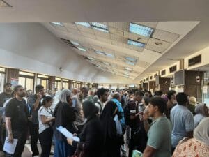 إقبال طلاب الشهادات المعادلة على مكتب التنسيق بجامعة القاهرة مع انطلاق تسجيل الرغبات 2 IMG 20250824 WA0078 الشهادات المعادلة إقبال طلاب الشهادات المعادلة على مكتب التنسيق بجامعة القاهرة مع انطلاق تسجيل الرغبات موقع في الجامعة