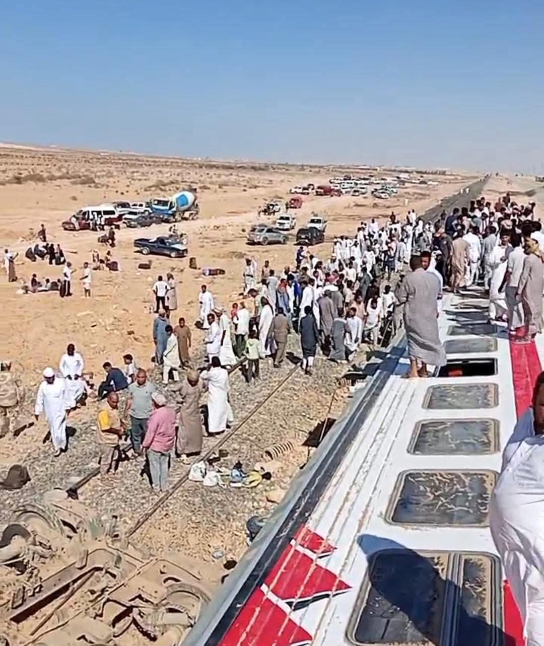 IMG 20250830 WA0075 1 تعليم القاهرة توجيهات عاجلة من وزيرة التنمية المحلية بشأن حادث انقلاب عربات قطار مطروح موقع في الجامعة