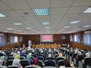 IMG 8192 جامعة وفد جامعة فوشان الصينية يتفقد المزارع والمعامل البحثية بجامعة بنها موقع في الجامعة