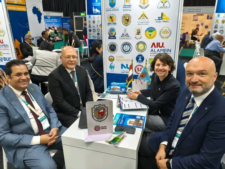 1757695912576 سوهاج النعماني يعزز الشراكات الدولية لجامعة سوهاج بـ28 لقاء ثنائي في معرض التعليم العالي بالسويد موقع في الجامعة