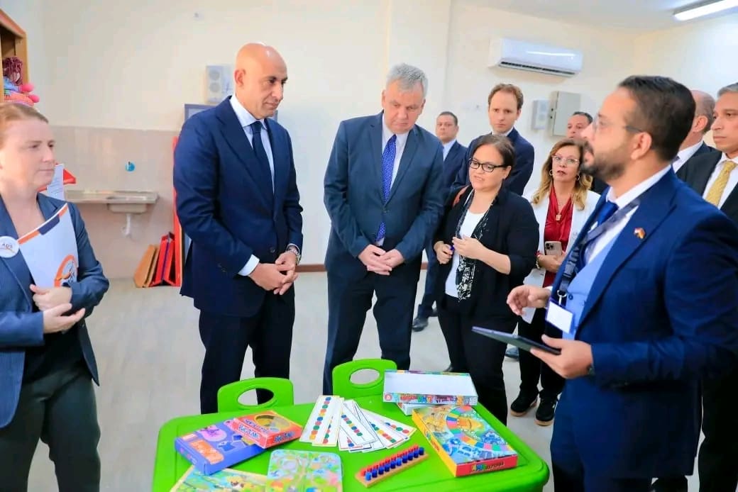 1758795012348 السفير وزير التعليم والسفير الألماني يفتتحان أول مدرسة مصرية ألمانية بمدينة 6 أكتوبر موقع في الجامعة