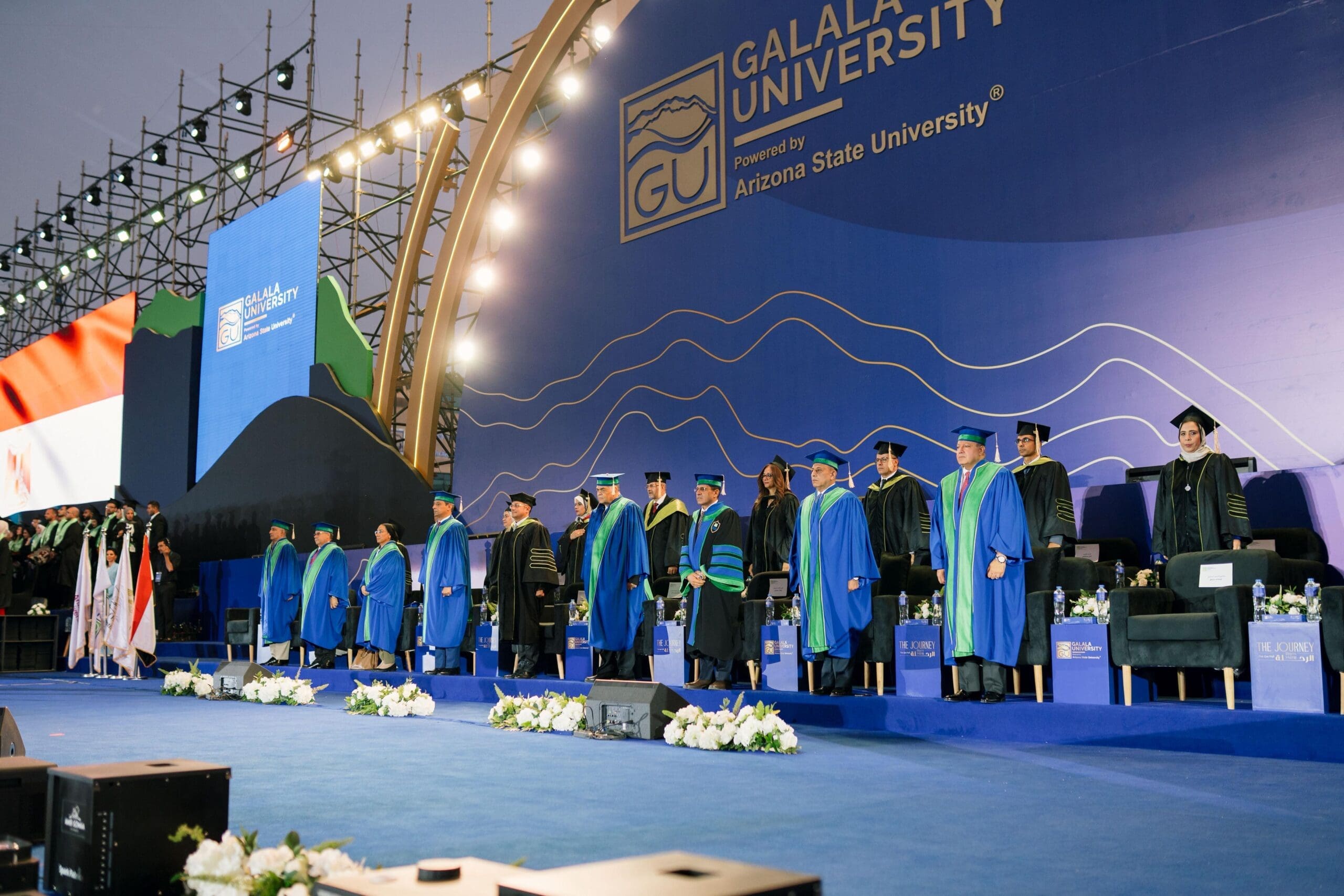 6744a495 d2b7 42fe 976c a032689ea67a scaled جامعة الجلالة جامعة الجلالة تحتفل بتخريج الدفعة الثانية لعام 2025 موقع في الجامعة