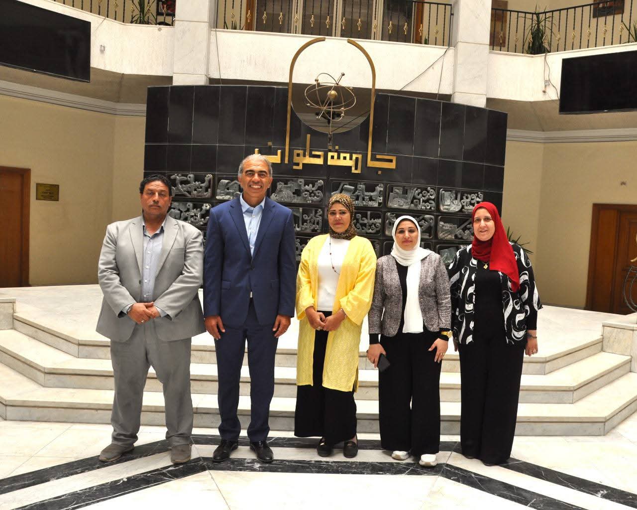 FB IMG 1757602804608 جامعة العبور جامعة حلوان تنظم ندوة حول أنماط الشخصية لتطوير الكفاءات الإدارية ورفع الإنتاجية موقع في الجامعة