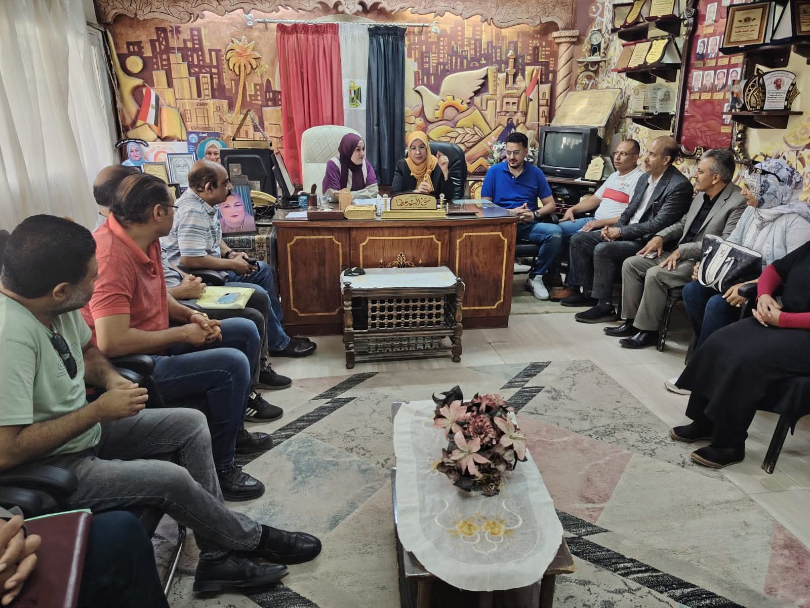 FB IMG 1757791746467 مدارس شرق المحلة تكليفات عاجلة بفحص السجلات وتكثيف الزيارات الميدانية لمدارس شرق المحلة بالغربية  موقع في الجامعة