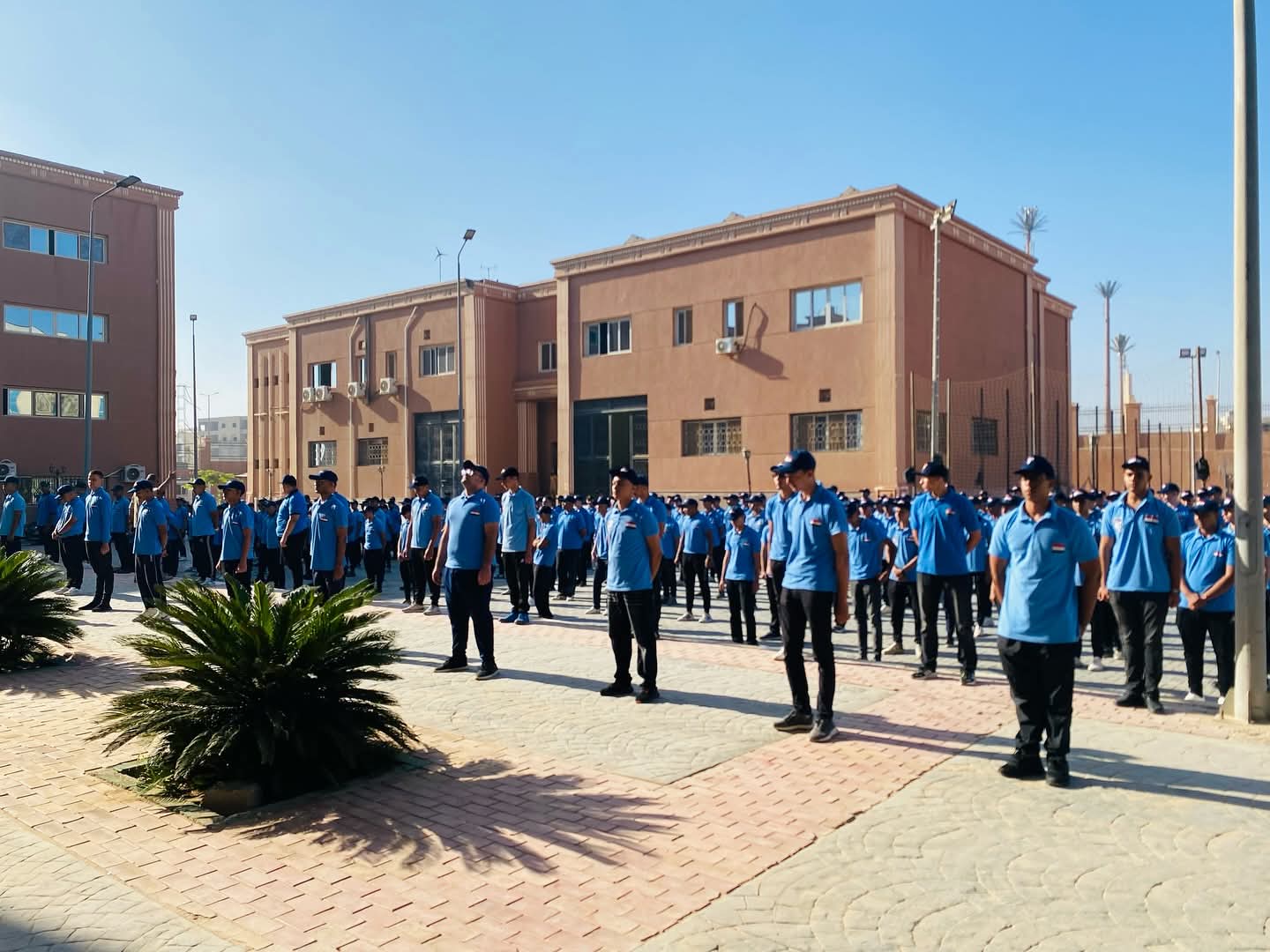 FB IMG 1757833097550 المنصورة جامعة القاهرة الجديدة التكنولوجية تطلق دورات التربية العسكرية لتعزيز الانتماء والانضباط لدى الطلاب موقع في الجامعة