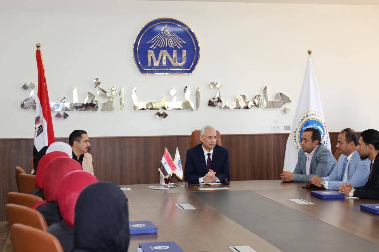 FB IMG 1759177786865 جامعة المنيا الأهلية جامعة المنيا الأهلية: اكتمال الإمكانيات المادية للجامعات على أعلى مستوى ويشيد بها اتحاد الطلاب موقع في الجامعة