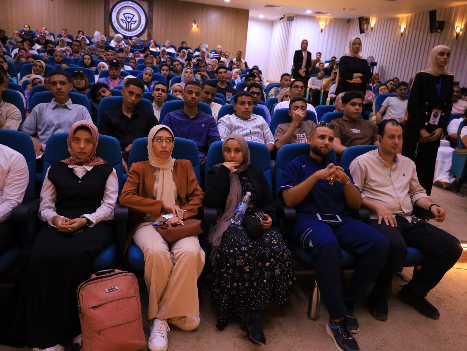 IMG 20250911 WA0039 المدارس جامعة جنوب الوادي الأهلية تحتفي بانطلاقة طلاب برنامج العلاج الطبيعي بيوم تعريفي مميز موقع في الجامعة