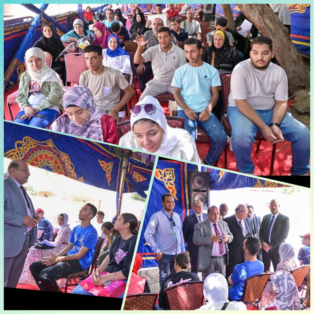 IMG 20250914 WA0039 رئيس رئيس جامعة القاهرة يشدد على متابعة الكشف الطبي للطلاب الجدد ورعاية ذوي الهمم وأسرهم موقع في الجامعة