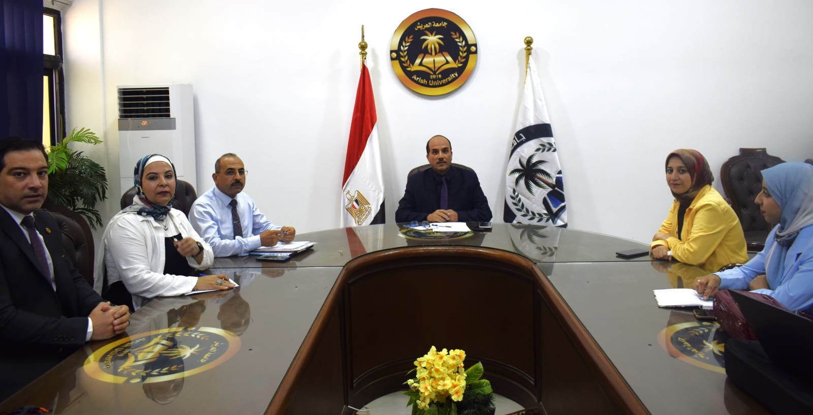 IMG 20250914 WA0053 1 أسيوط الدمرداش يعلن ساعة الصفر.. جامعة العريش تكثف استعداداتها لجائزة التميز الحكومي المؤسسي موقع في الجامعة