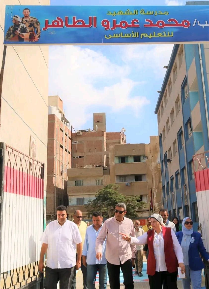 IMG 20250916 WA0038 السويس محافظ السويس يشدد على تجهيز المدارس والاهتمام بالنظافة والكتب استعدادًا للعام الدراسي موقع في الجامعة