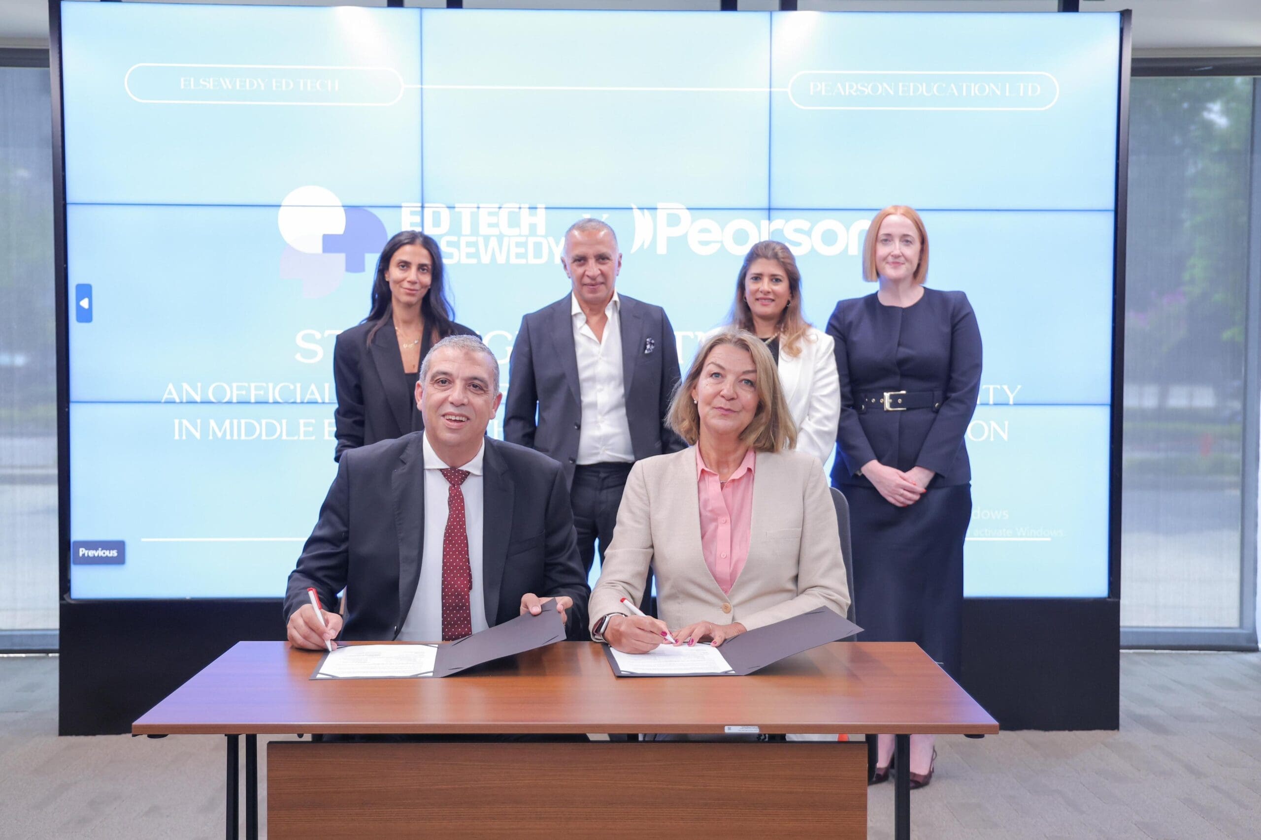 IMG 20250921 WA0008 scaled السويدي السويدي EDTech توقع مذكرة تفاهم مع بيرسون لتعزيز التعليم الفني في مصر موقع في الجامعة