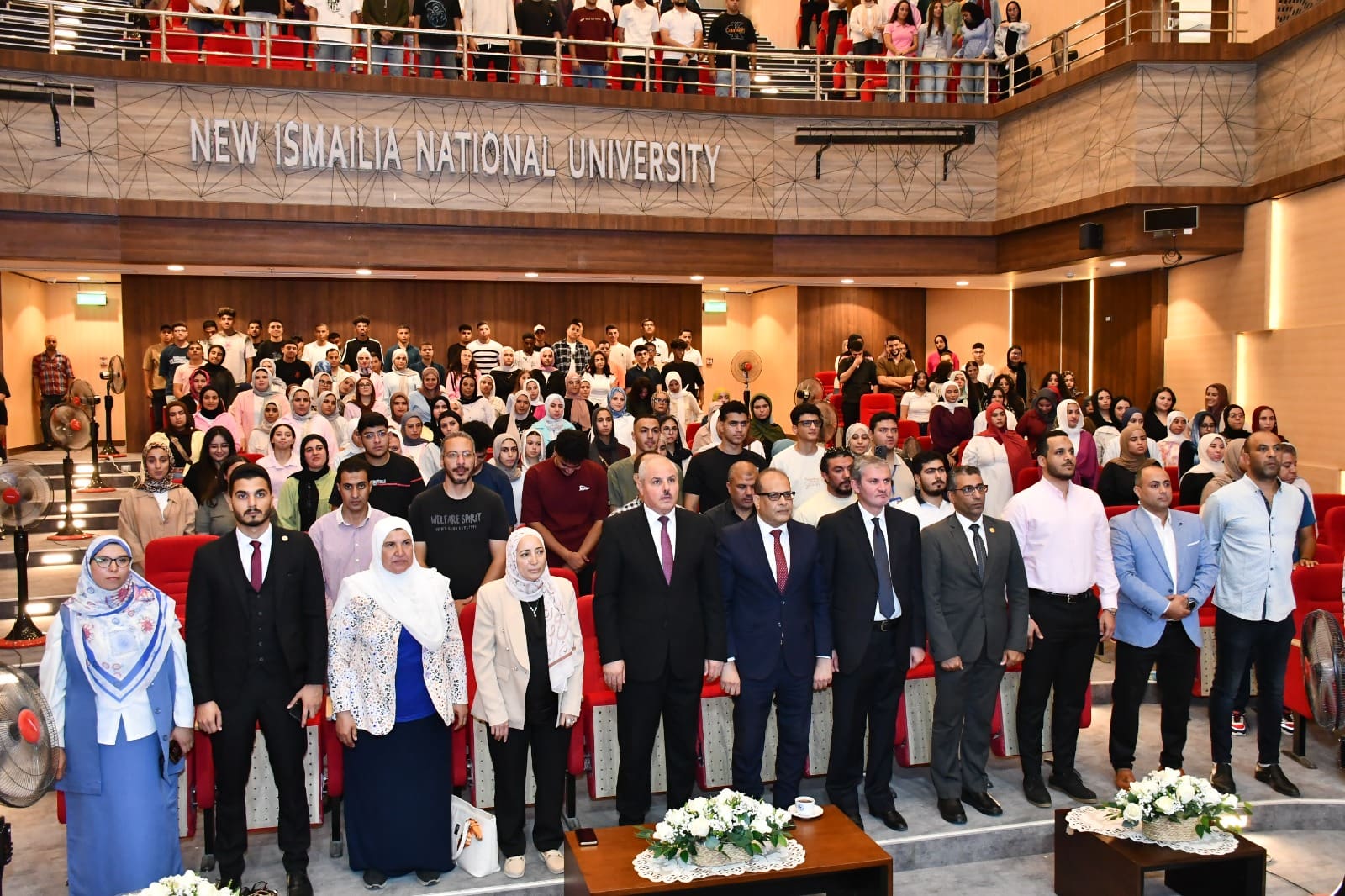 IMG 20250922 WA0162 محافظ افتتاح معمل جديد.. لقاء تعريفي مميز لطلاب كلية العلاج الطبيعي بجامعة الإسماعيلية الجديدة الأهلية موقع في الجامعة