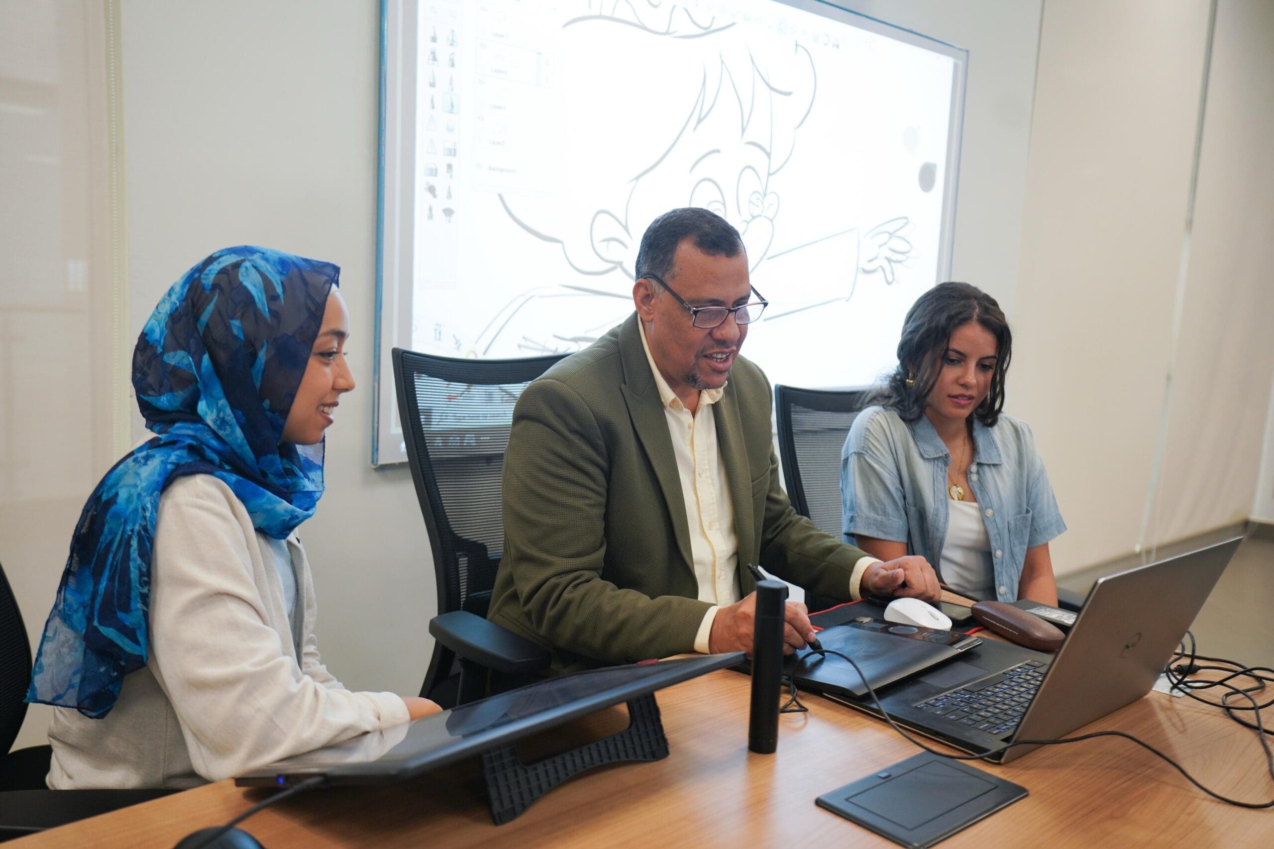 IMG 20250928 WA0009 scaled مصر جامعة مصر للمعلوماتية تطلق برنامجًا لإعداد جيل جديد من مبدعي الرسوم المتحركة موقع في الجامعة