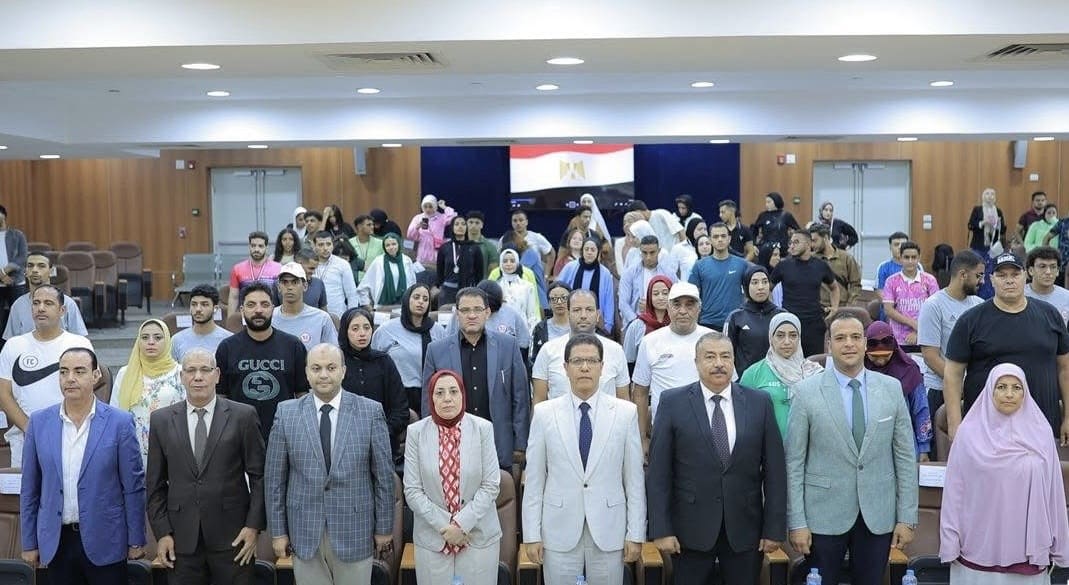 IMG 0119 جامعة بنها رئيس جامعة بنها يشهد ختام فعاليات المهرجان الرياضي الثالث لجامعات الدلتا وإقليم القاهرة الكبرى موقع في الجامعة
