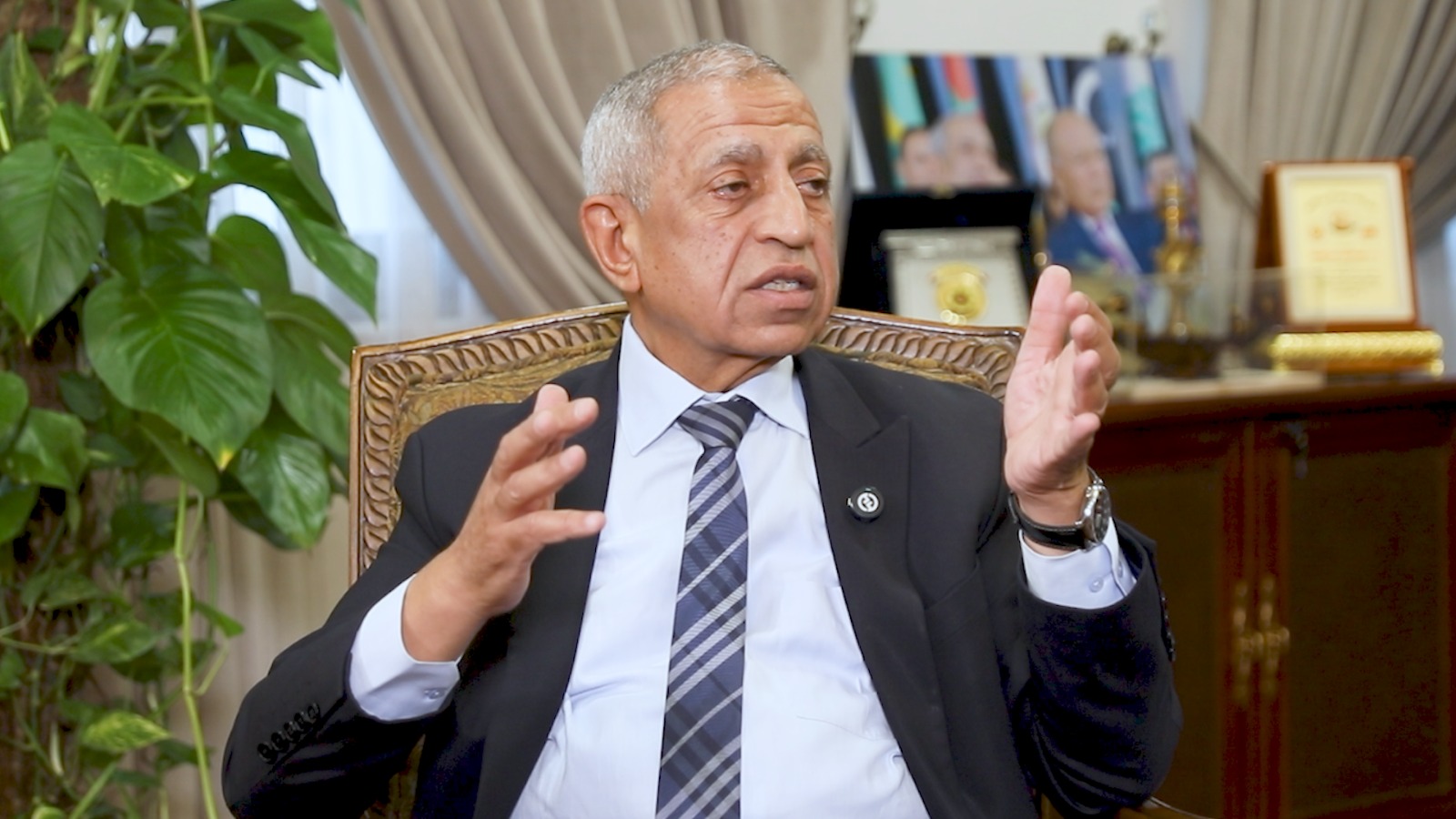 الدكتور إسماعيل عبد الغفار رئيس الاكاديمية العربية للعلوم والتكنولوجيا والنقل البحري