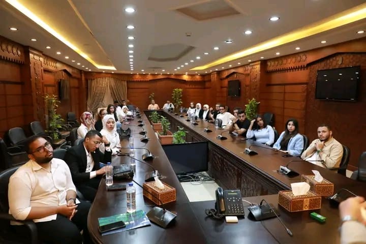 1760543660502 طلاب جامعة مصر استمرار فعاليات برنامج رؤية شبابية لمواجهة التطرف بمشاركة طلاب جامعة مصر موقع في الجامعة
