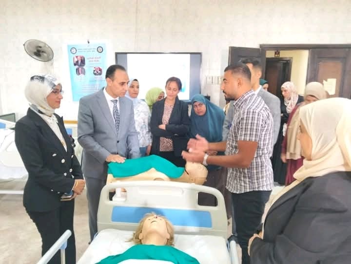 1760626733448 التعليم تمريض بني سويف يتدرب عمليًا على التعامل مع الصدمات والحالات الحرجة ضمن بروتوكول تعاون جديد موقع في الجامعة