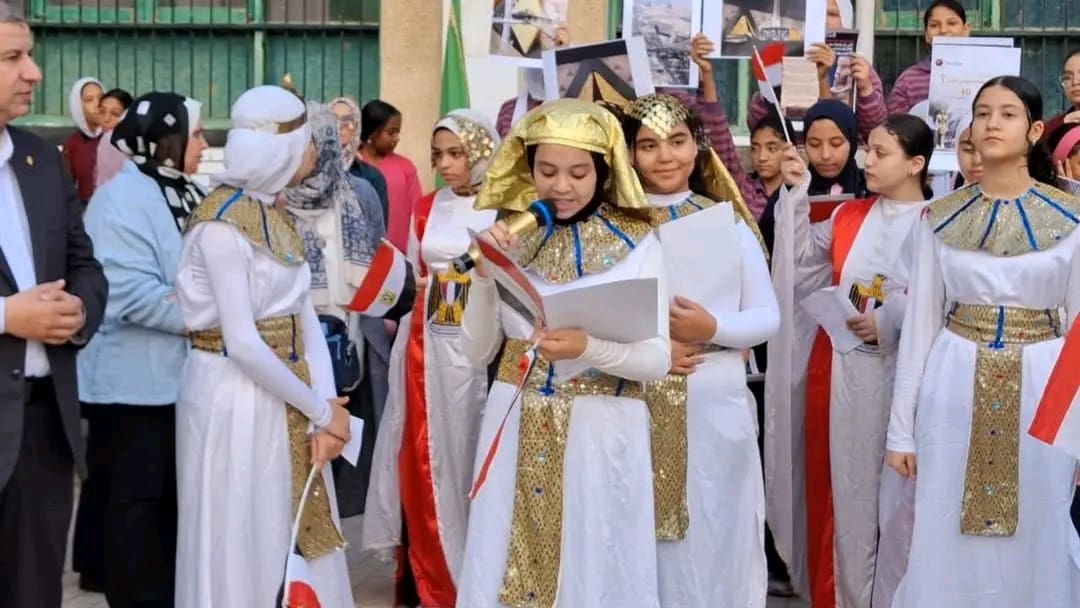 1761813824056 القراءة التعليم تحدد كلمة موحدة في الإذاعة المدرسية احتفالًا بافتتاح المتحف المصري الكبير بجميع المدارس موقع في الجامعة