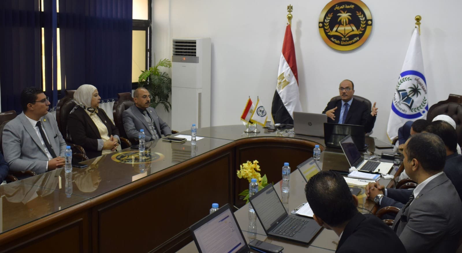 8b0fd02e 08e4 4589 9bab 9ccb4490e2c1 جامعة جامعة العريش تشارك في مسابقة التميز المؤسسي لتوثيق وتطوير الأداء المؤسسي داخل الجامعة موقع في الجامعة