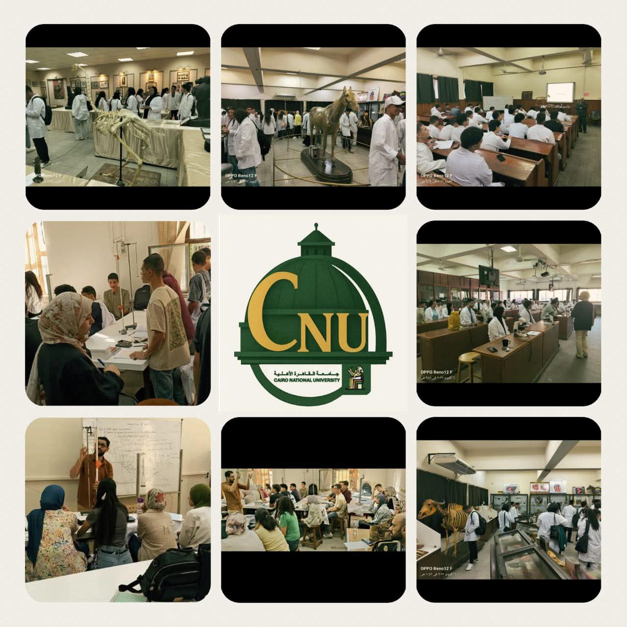 FB IMG 1759826261726 الدراسة جامعة القاهرة الأهلية تبدأ الدراسة العملية بمعامل الجامعة الأم لتأهيل طلابها وفق أحدث المعايير العالمية موقع في الجامعة