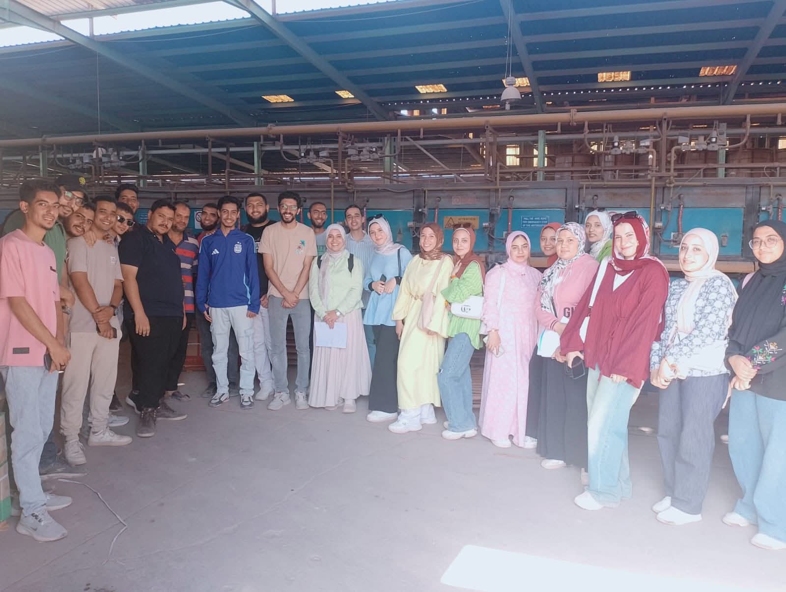FB IMG 1759908838615 الدلتا زيارات ميدانية علمية لطلاب جامعة الدلتا التكنولوجية للكيانات والهيئات المختلفة موقع في الجامعة