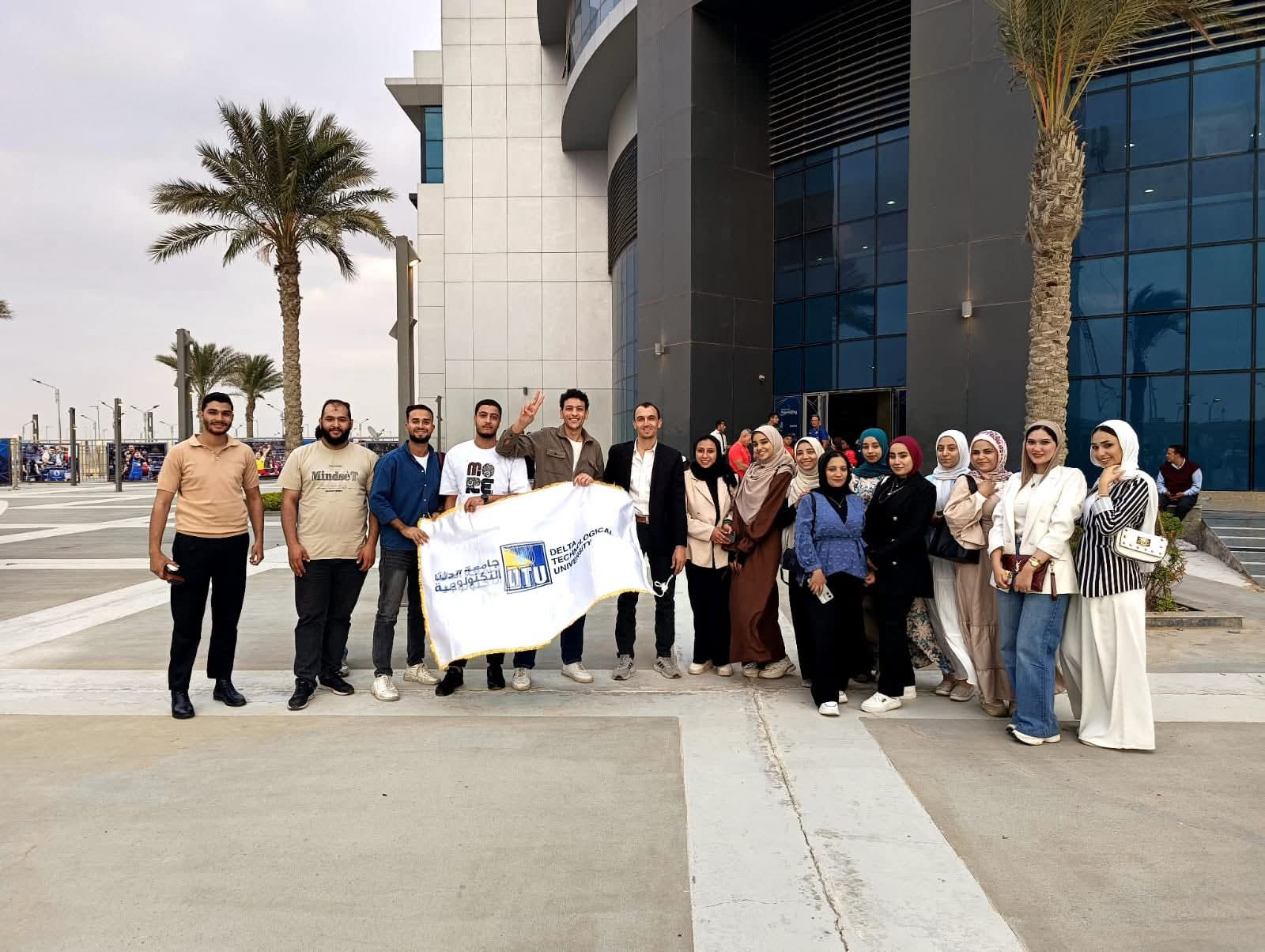 FB IMG 1760254103922 جامعة القاهرة جامعة الدلتا التكنولوجية تشارك في فعاليات بطولة العالم لرفع الأثقال البارالمبية بالعاصمة الإدارية الجديدة موقع في الجامعة