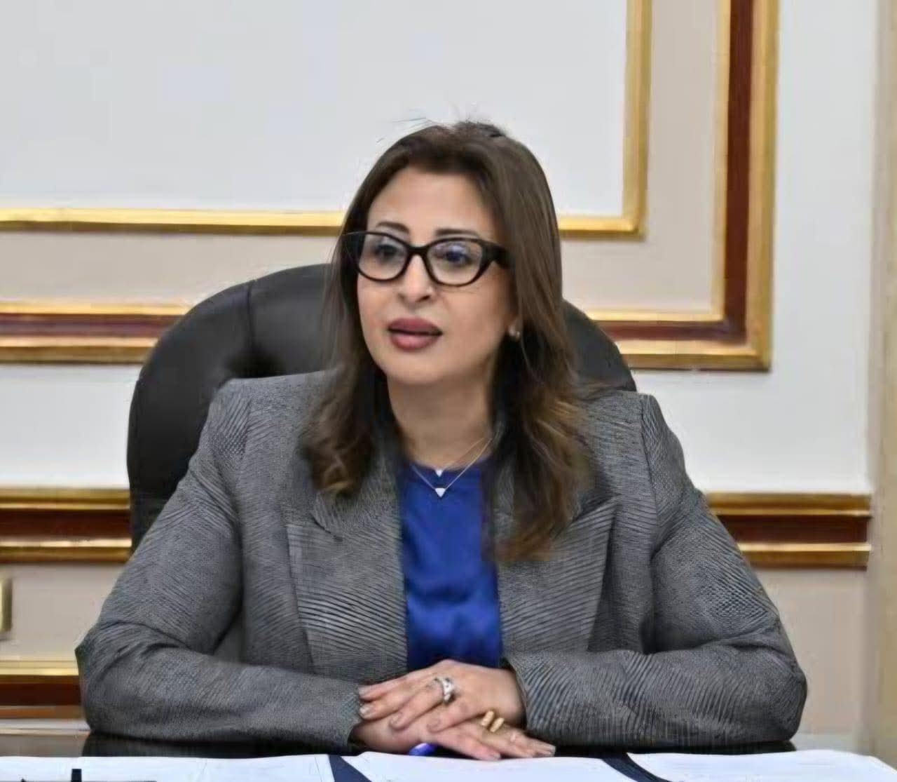FB IMG 1760968321881 جامعة من هى الدكتورة غادة عبد الباري مستشار رئيس جامعة القاهرة للابتكار وريادة الأعمال موقع في الجامعة