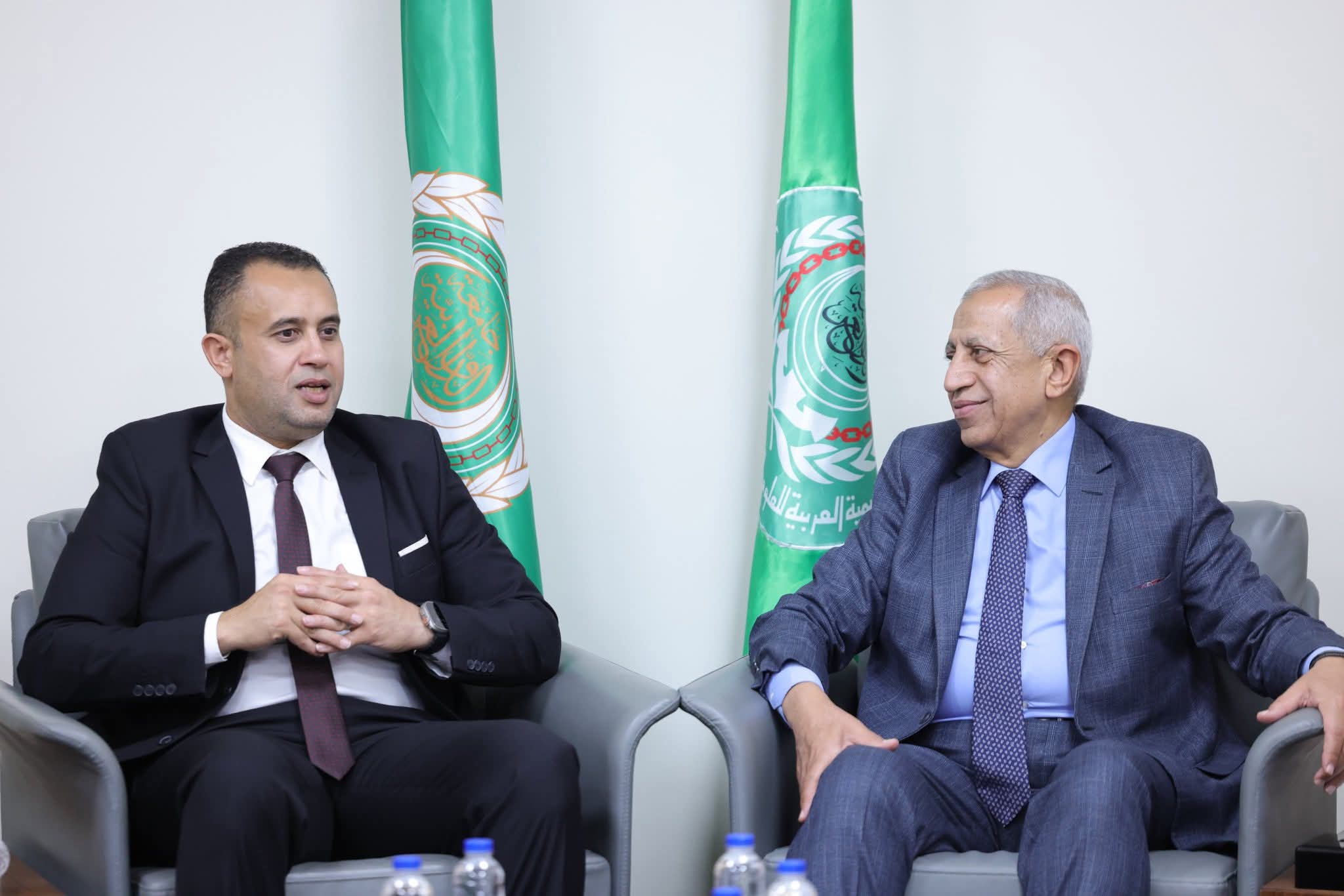 FB IMG 1761241845533 العربية الأكاديمية العربية للعلوم والتكنولوجيا تستعرض التعاون العلمي والطبي مع رئيس جهاز مدينة العلمين الجديدة موقع في الجامعة